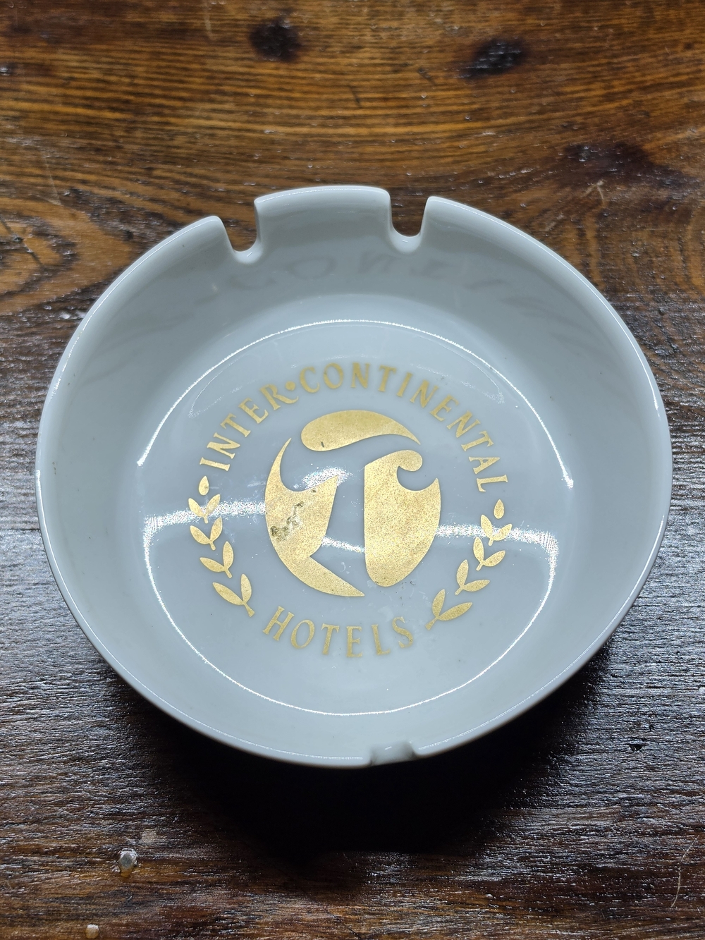 Schönwald Germany InterContinental Hotel Tahara’a Tahiti Ceramic Ashtray Vintage